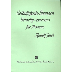 Geläufigkeitsübungen : für Posaune - Rudolf Josel