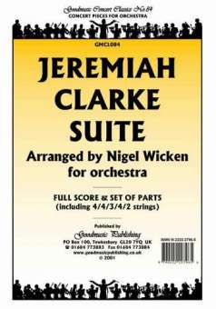 Jeremiah Clarke Suite (Wicken) Pack Orchestra