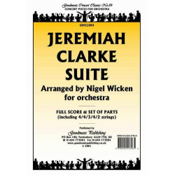 Jeremiah Clarke Suite (Wicken) Pack Orchestra - Jeremiah Clarke
