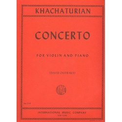 Concerto : for violin and piano - Aram Khachaturian