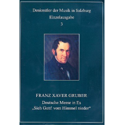 Deutsche Messe Es-Dur (+CD) : für - Franz Xaver Gruber