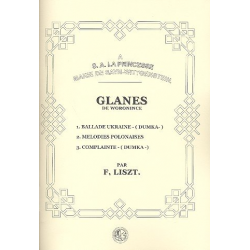 Glanes de Woronince (Klavier) - Franz Liszt