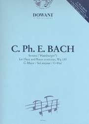 Hamburger Sonate G-Dur W133 (+CD) : - Carl Philipp Emanuel Bach