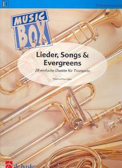 Lieder, Songs und Evergreens - 28 einfache Duette für Trompete