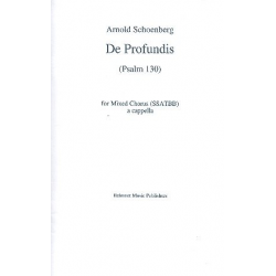 De Profundis : - Arnold Schönberg