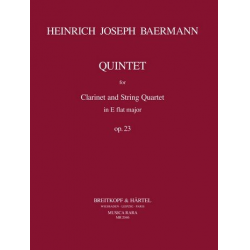 Quintett Es-Dur op.23 : - Heinrich Joseph Baermann