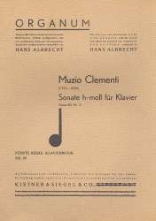 Sonate h-Moll op.40,2 für Klavier - Muzio Clementi