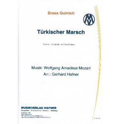 Türkischer Marsch KV331 : für 2 Trompeten, - Wolfgang Amadeus Mozart