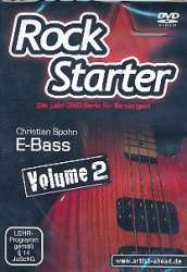 Rockstarter E-Bass vol.2 : DVD - Christian Spohn