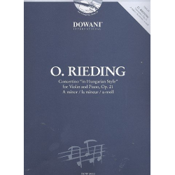 Concertino in Hungarian style a-Moll op.21 : - Oskar Rieding