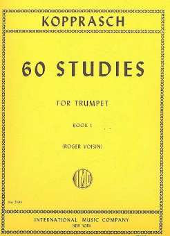 60 Studies vol.1 (nos.1-34) : for trumpet