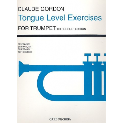 Tongue Level Exercises : for trumpet - Claude Gordon