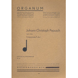Triosonate Sonate F-Dur : für 2 Violinen - Johann Christoph Pepusch