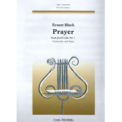 Prayer : - Ernest Bloch