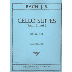 Cello Suites nos.1-3 : - Johann Sebastian Bach