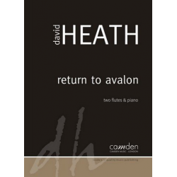 Return to Avalon : for 2 flutes and piano - David Heath