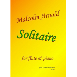 Solitaire : for flute and piano - Malcolm Arnold