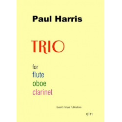 Trio : for flute, oboe and clarinet - Paul Harris