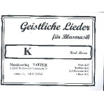 Geistliche Lieder - Bass in C (Bariton / Posaune / 1. Bass) - Karl Moser