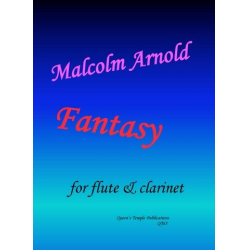 Fantasy : for flute and clarinet - Malcolm Arnold