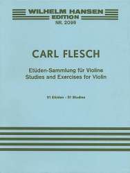 Studies and Exercises vol.1 : for violin - Carl Flesch