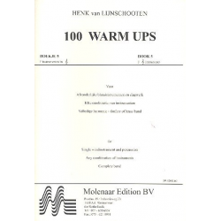 100 Warm ups vol.5 : for F instruments - Henk van Lijnschooten