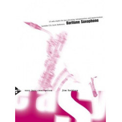 Easy Jazz Conception for Baritone Saxophone - Jim Snidero