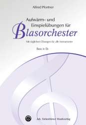 Aufwärm- und Einspielübungen für Blasorchester - Eb Bass / Baritonsaxophon -Alfred Pfortner