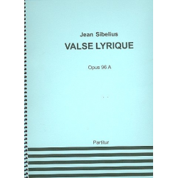 Valse lyrique op.96a : für - Jean Sibelius