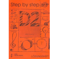 Step by Step D2 - Allgemeine Musiklehre Aufbaustufe D2 Lösungsheft - Bernd Nawrat