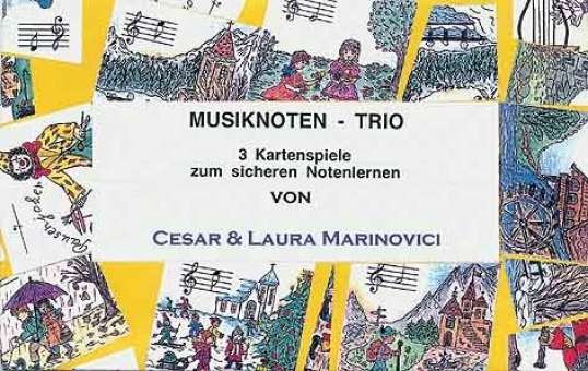 Musiknoten-Trio :