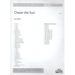 Chase the sun : für Blasorchester - Rob Wiffin