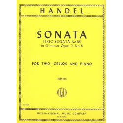 Sonata g minor op.2,8 : - Georg Friedrich Händel (George Frederic Handel)