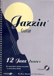 Jazzin' (+CD) for jazz ensemble - guitar - Hans Hjortek