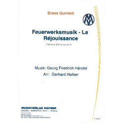 La réjouissance aus Feuerwerksmusik : für - Georg Friedrich Händel (George Frederic Handel)