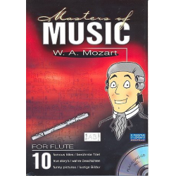 Masters of Music (+CD) : - Wolfgang Amadeus Mozart