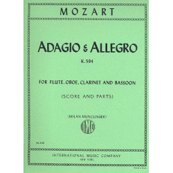 Adagio and Allegro KV594 : for - Wolfgang Amadeus Mozart