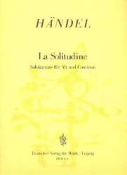 La solitudine : Solokantate - Georg Friedrich Händel (George Frederic Handel)