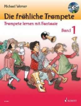 Die fröhliche Trompete Band 1 : Set