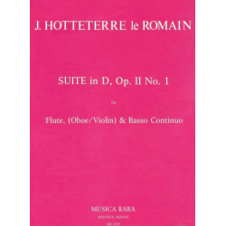 Suite in D-dur op. 2 Nr. 1 - Jacques Martin Hotteterre / Arr. Charles W. Smith