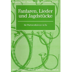 Handbuch der Jagdmusik, Band 5 - Fanfaren, Lieder und Jagdstücke - Reinhold Stief