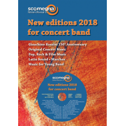 Promo Kat + CD: Scomegna - New Music for Concert Band 2018