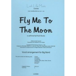 Bigband: Fly me to the Moon - Bart Howard / Arr. Jon Harpin
