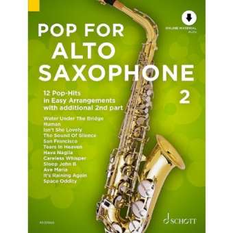 Pop for Alto Saxophone Band 2 (+Online-Material)