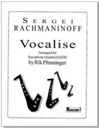 Vocalise - Saxophon Quartett - Sergei Rachmaninov (Rachmaninoff) / Arr. Rik Pfenninger