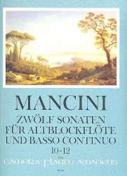 12 Sonaten Band 4 (Nr.10-12) - Francesco Mancini