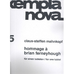 Hommage à Brian Ferneyhough - - Claus-Steffen Mahnkopf