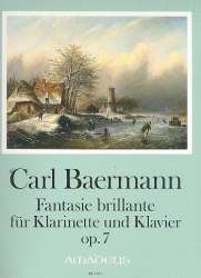 Fantasie brillante op.7 - für Klarinette - Carl Baermann