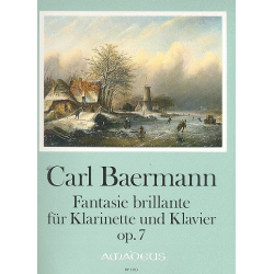 Fantasie brillante op.7 - für Klarinette - Carl Baermann