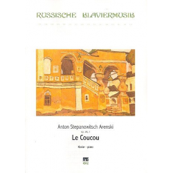 Le coucou op.34,2 - - Anton Stepanowitsch Arensky